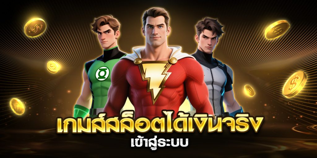 เกมส์สล็อตได้เงินจริง เข้าสู่ระบบ