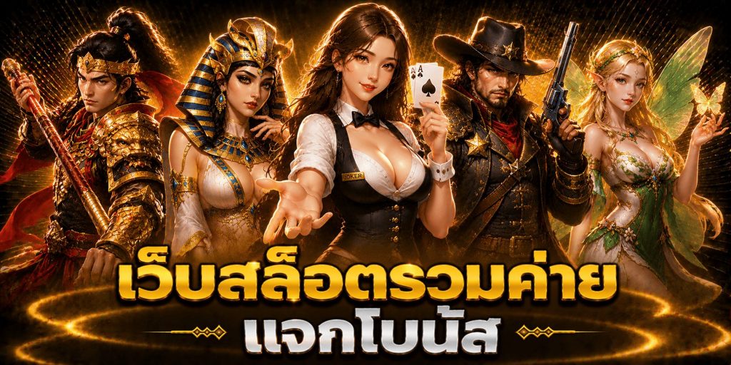 เว็บสล็อตรวมค่าย แจกโบนัส