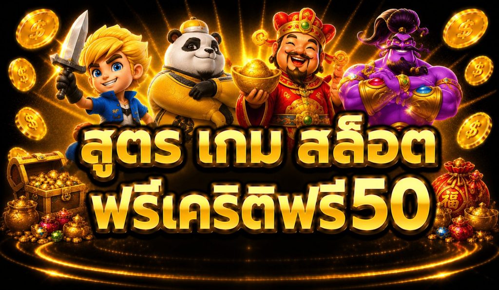 สูตร เกม สล็อต ฟรีเครดิต50