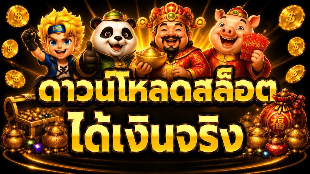 ดาวน์โหลดสล็อต ได้เงินจริง
